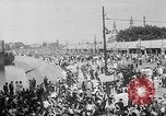 Image of General Charles de Gaulle speaks at Bastille Paris France, 1945, second 5 stock footage video 65675054503