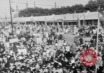 Image of General Charles de Gaulle speaks at Bastille Paris France, 1945, second 7 stock footage video 65675054503