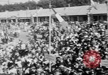 Image of General Charles de Gaulle speaks at Bastille Paris France, 1945, second 8 stock footage video 65675054503