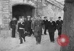 Image of General Charles de Gaulle speaks at Bastille Paris France, 1945, second 30 stock footage video 65675054503