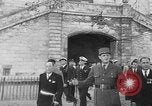Image of General Charles de Gaulle speaks at Bastille Paris France, 1945, second 32 stock footage video 65675054503