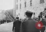Image of General Charles de Gaulle speaks at Bastille Paris France, 1945, second 38 stock footage video 65675054503