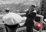 Image of General Charles de Gaulle speaks at Bastille Paris France, 1945, second 54 stock footage video 65675054503