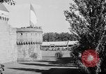 Image of General Charles de Gaulle speaks at Bastille Paris France, 1945, second 60 stock footage video 65675054503