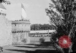 Image of General Charles de Gaulle speaks at Bastille Paris France, 1945, second 61 stock footage video 65675054503