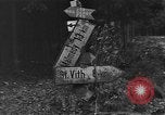 Image Allemand de pièces d'artillerie automotrices Saint Vith Belgique, 1944, de la seconde 52 séquences d'archives historiques vidéo 65675054506