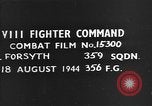 Image avion allemand théâtre européen, 1944, de la seconde 3 séquences d'archives historiques vidéo 65675054507