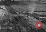Image of marshalling yard European Theater, 1944, second 48 stock footage video 65675054509