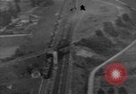 Image of marshalling yard European Theater, 1944, second 17 stock footage video 65675054510