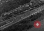 Image of marshalling yard European Theater, 1944, second 25 stock footage video 65675054510