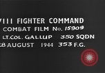 Image of parked aircraft European Theater, 1944, second 1 stock footage video 65675054513