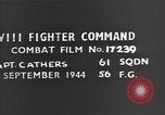 Image of bomber aircraft European Theater, 1944, second 4 stock footage video 65675054515