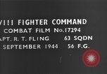 Image of trucks are strafed European Theater, 1944, second 1 stock footage video 65675054518