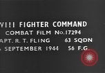 Image of trucks are strafed European Theater, 1944, second 4 stock footage video 65675054518