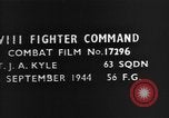 Image of trucks are strafed European Theater, 1944, second 4 stock footage video 65675054519