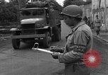 Image of Red Ball Convoy in France during World War II Courville-sur-eure France, 1944, second 31 stock footage video 65675054520