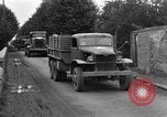 Image of Red Ball Convoy in France during World War II Courville-sur-eure France, 1944, second 41 stock footage video 65675054520