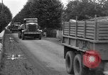 Image of Red Ball Convoy in France during World War II Courville-sur-eure France, 1944, second 43 stock footage video 65675054520