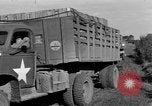 Standbild rote Kugel Konvoi Chartres Frankreich, 1944, aus Sekunde 17 historischem Filmmaterial Videoclip 65675054522