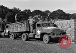 Standbild rote Kugel Konvoi Chartres Frankreich, 1944, aus Sekunde 23 historischem Filmmaterial Videoclip 65675054522
