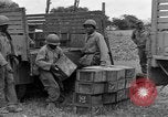 Standbild rote Kugel Konvoi Chartres Frankreich, 1944, aus Sekunde 12 historischem Filmmaterial Videoclip 65675054523