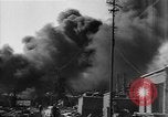Standbild bombardiert Kesselwagen brennen in Ploiesti Ploesti Rumänien, 1944, aus Sekunde 6 historischem Filmmaterial Videoclip 65675054531