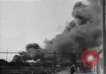 Standbild bombardiert Kesselwagen brennen in Ploiesti Ploesti Rumänien, 1944, aus Sekunde 11 historischem Filmmaterial Videoclip 65675054531