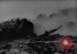 Standbild bombardiert Kesselwagen brennen in Ploiesti Ploesti Rumänien, 1944, aus Sekunde 56 historischem Filmmaterial Videoclip 65675054531