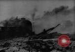Standbild bombardiert Kesselwagen brennen in Ploiesti Ploesti Rumänien, 1944, aus Sekunde 58 historischem Filmmaterial Videoclip 65675054531