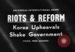 Immagine di Tumulti e dimostrazioni Corea, 1960, secondo 3 filmato di repertorio 65675054563