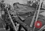 Image of college crowd Atlanta Georgia USA, 1953, second 39 stock footage video 65675054575