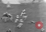 Image of football match West Point New York USA, 1953, second 25 stock footage video 65675054577