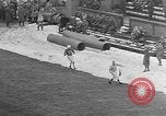 Image of football match West Point New York USA, 1953, second 32 stock footage video 65675054577