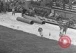 Image of football match West Point New York USA, 1953, second 33 stock footage video 65675054577