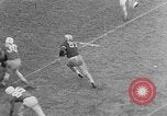 Image of football match West Point New York USA, 1953, second 58 stock footage video 65675054577
