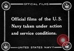 Standbild US Navy Reaktion in Ersten Weltkrieg europäische Theater, 1917, aus Sekunde 8 historischem Filmmaterial Videoclip 65675054627