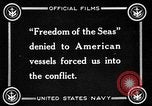 Standbild US Navy Reaktion in Ersten Weltkrieg europäische Theater, 1917, aus Sekunde 19 historischem Filmmaterial Videoclip 65675054627