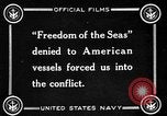 Standbild US Navy Reaktion in Ersten Weltkrieg europäische Theater, 1917, aus Sekunde 20 historischem Filmmaterial Videoclip 65675054627