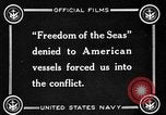Standbild US Navy Reaktion in Ersten Weltkrieg europäische Theater, 1917, aus Sekunde 25 historischem Filmmaterial Videoclip 65675054627