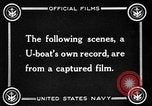 Standbild US Navy Reaktion in Ersten Weltkrieg europäische Theater, 1917, aus Sekunde 32 historischem Filmmaterial Videoclip 65675054627