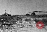 Image of US Navy destroyer attacks German U-boat Atlantic Ocean, 1918, second 23 stock footage video 65675054628