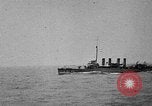 Image of US Navy destroyer attacks German U-boat Atlantic Ocean, 1918, second 32 stock footage video 65675054628