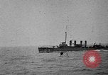 Image of US Navy destroyer attacks German U-boat Atlantic Ocean, 1918, second 33 stock footage video 65675054628