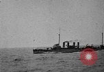Image of US Navy destroyer attacks German U-boat Atlantic Ocean, 1918, second 34 stock footage video 65675054628