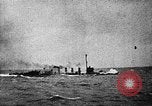 Image of US Navy destroyer attacks German U-boat Atlantic Ocean, 1918, second 59 stock footage video 65675054628