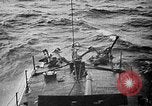 Image of US Navy destroyer attacks German U-boat Atlantic Ocean, 1918, second 60 stock footage video 65675054628
