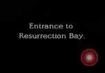 Standbild Resurrection Bay Seward Alaska USA, 1929, aus Sekunde 1 historischem Filmmaterial Videoclip 65675054635