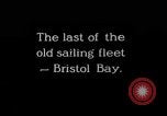 Immagine di Vecchia flotta a vela Bristol Bay Alaska USA, 1929, secondo 1 filmato di repertorio 65675054639