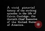 Image of President Calvin Coolidge United States USA, 1925, second 12 stock footage video 65675054641