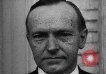 Image of President Calvin Coolidge United States USA, 1925, second 20 stock footage video 65675054641